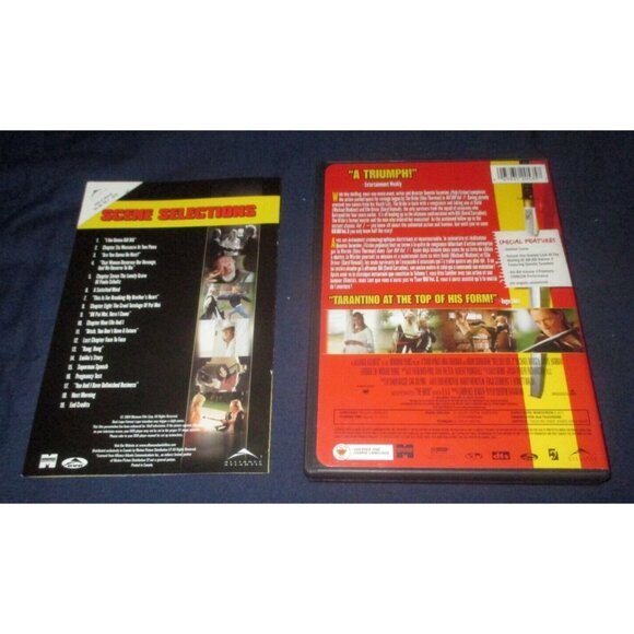 Kill Bill: Vol. 2 (DVD, 2005, Widescreen, Canadian) Action - Quentin Tarantino - Picture 3 of 3